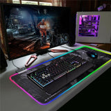 لوحة ماوس الألعاب Dragon RGB مع خريطة العالم