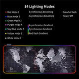 لوحة ماوس الألعاب Dragon RGB مع خريطة العالم