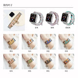 For Apple Apple Watch7 Smart Watch Band IWatch6543 Resin Strap Fashion Trend Cross Border