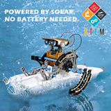 Cross-border Hot Selling DIY Assembled Toys 13-in -1 Self-loading Solar Toy Car 13-in -1 Intelligent Robot