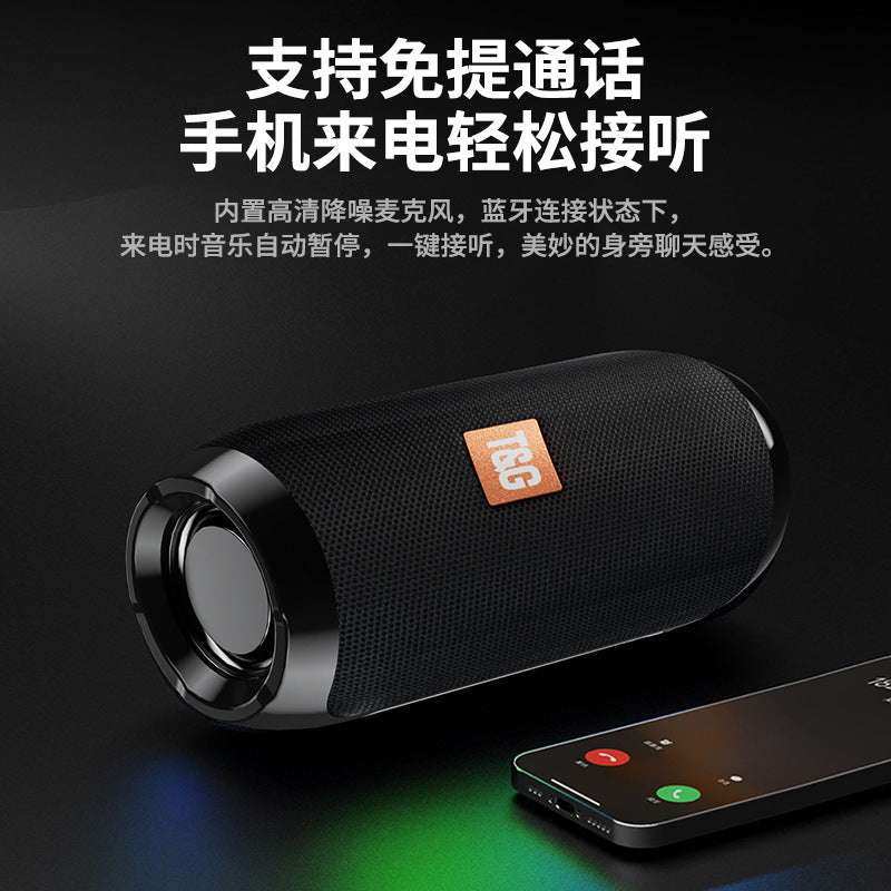 Cross-Border Tg117 Wireless Bluetooth Speaker Portable Card Subwoofer Outdoor Home Desktop Bluetooth Small Speaker