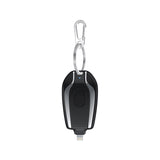 Mini Keychain Power Bank Compact And Portable Wireless Retractable Plug Pocket Emergency Power Bank