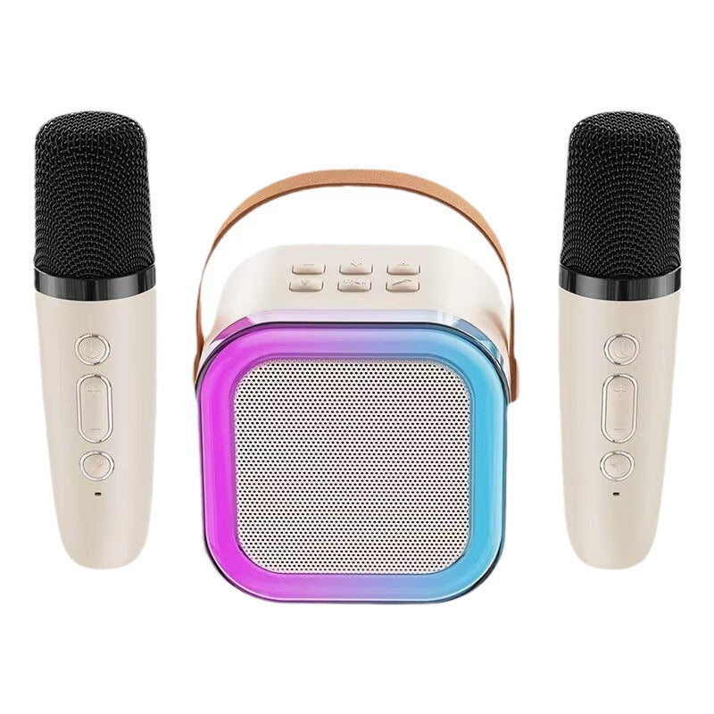 K12 Bluetooth Audio Mini Portable Karaoke Wireless Bluetooth All-in-One Karaoke Singing Songs Family KTV