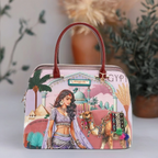 Nicole Lee USA Queen Cleopatra Dome Handbag – Luxury Designer Women’s Purse - RMJOH